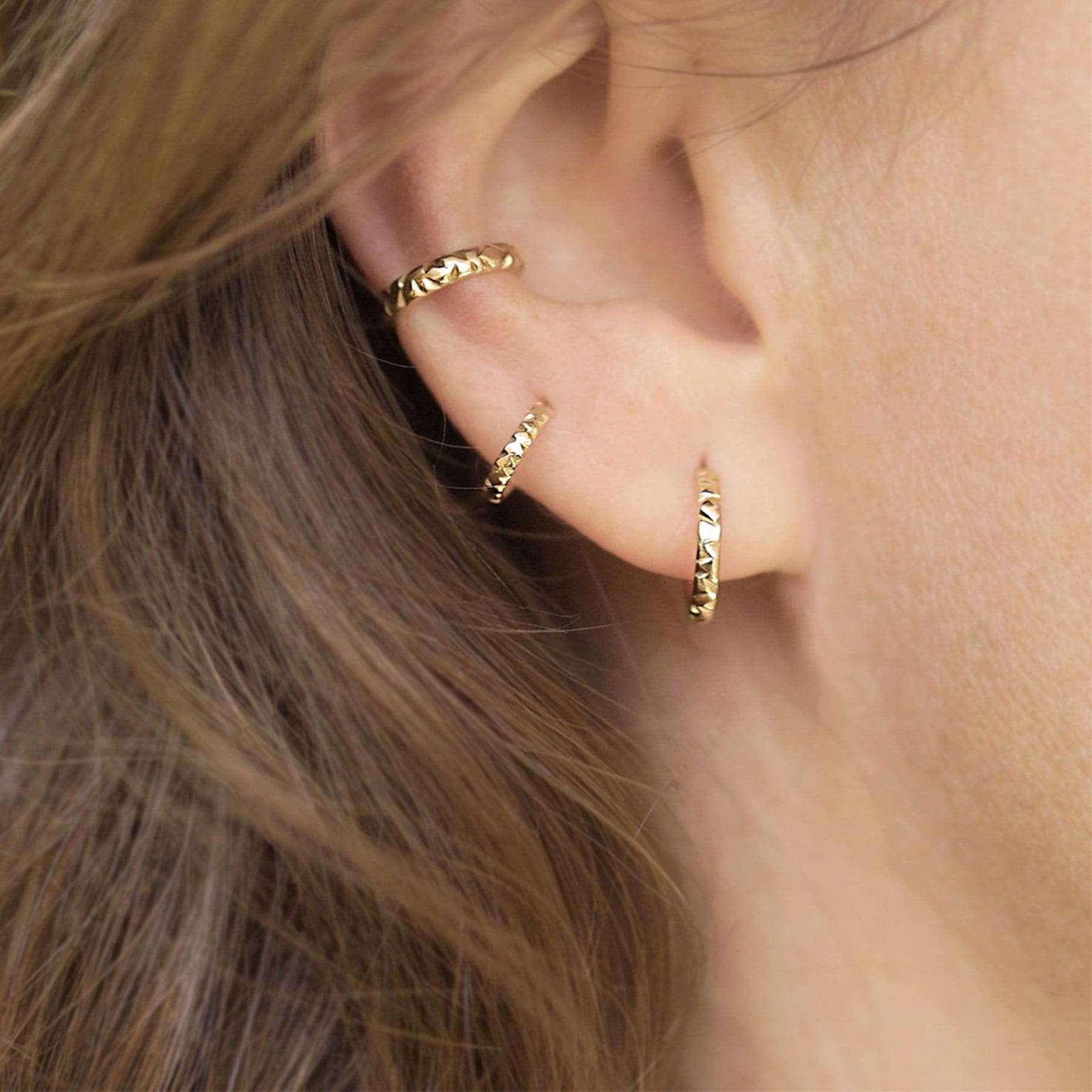 Ear Cuff de Oro 18k | Sissai Joyería 