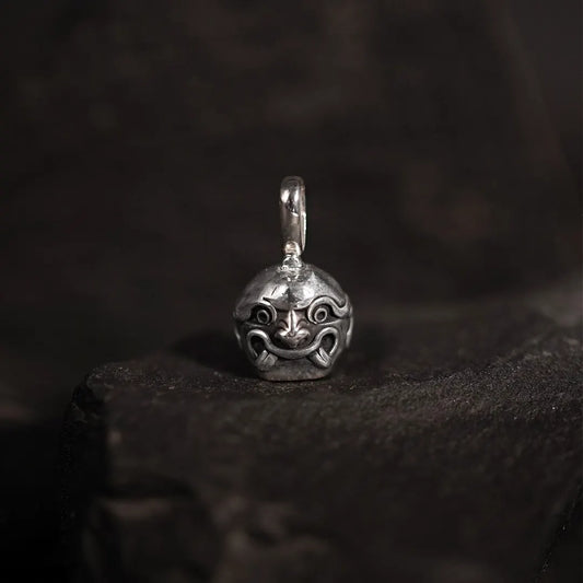 Silver Pendant with Clava Head